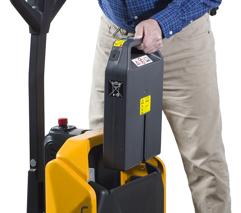 Lift-Rite Edge, Lithium-ion pallet truck, yellow