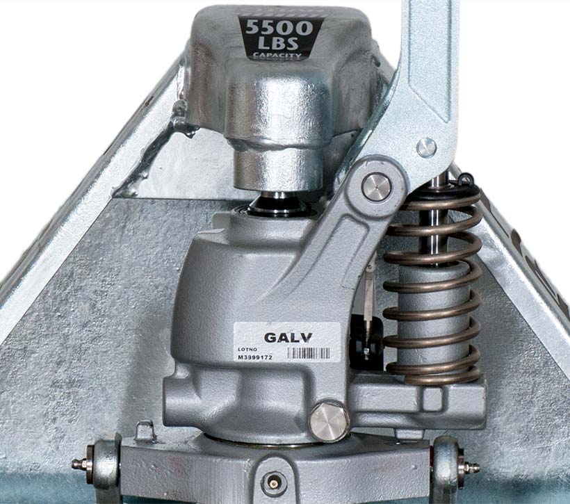 freezer pallet jack pump