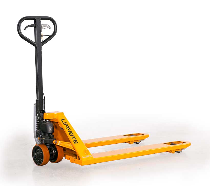 Lift-Rite pallet jack, hand truck, start assist pallet jack